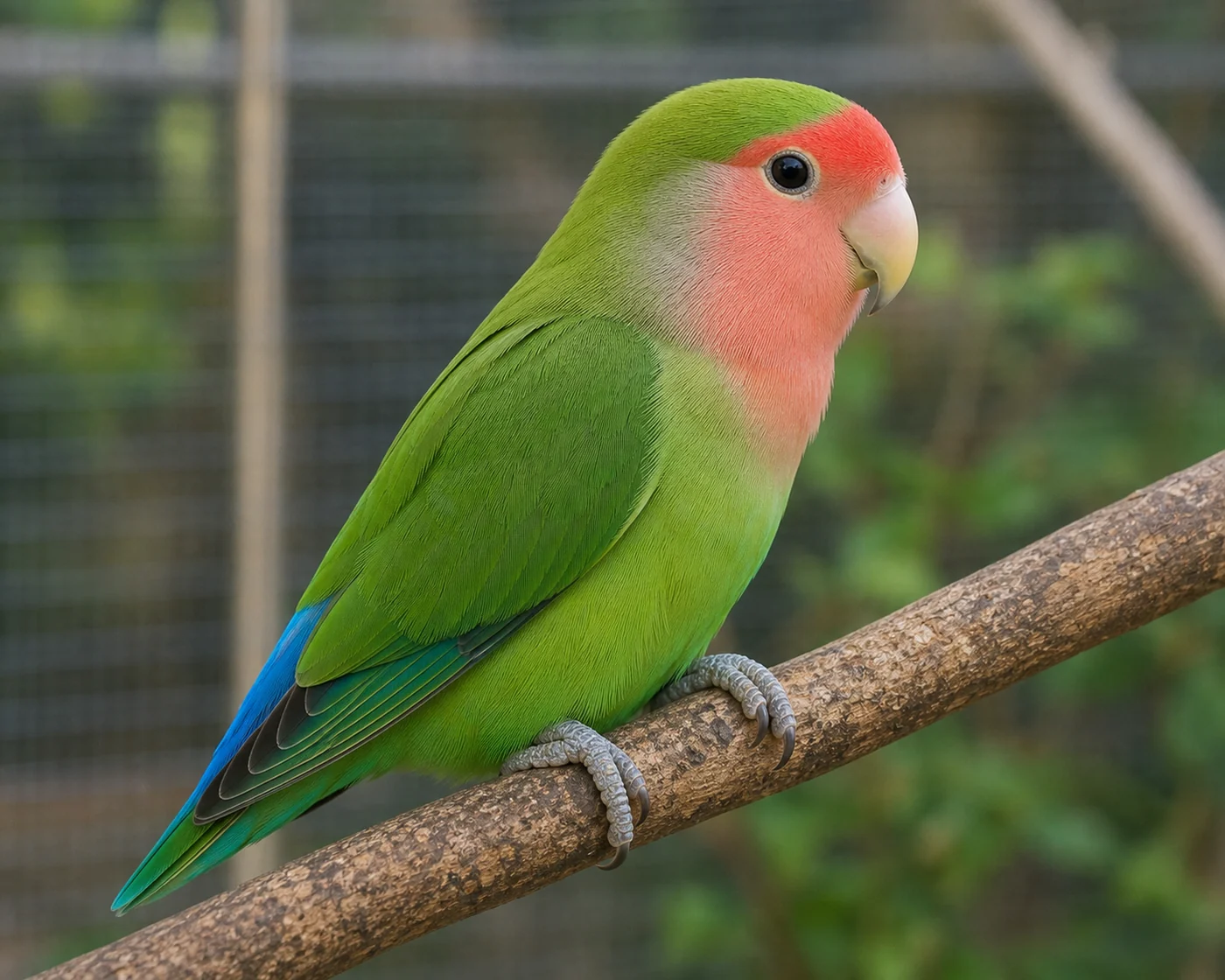 Agapornis růžohrdlý