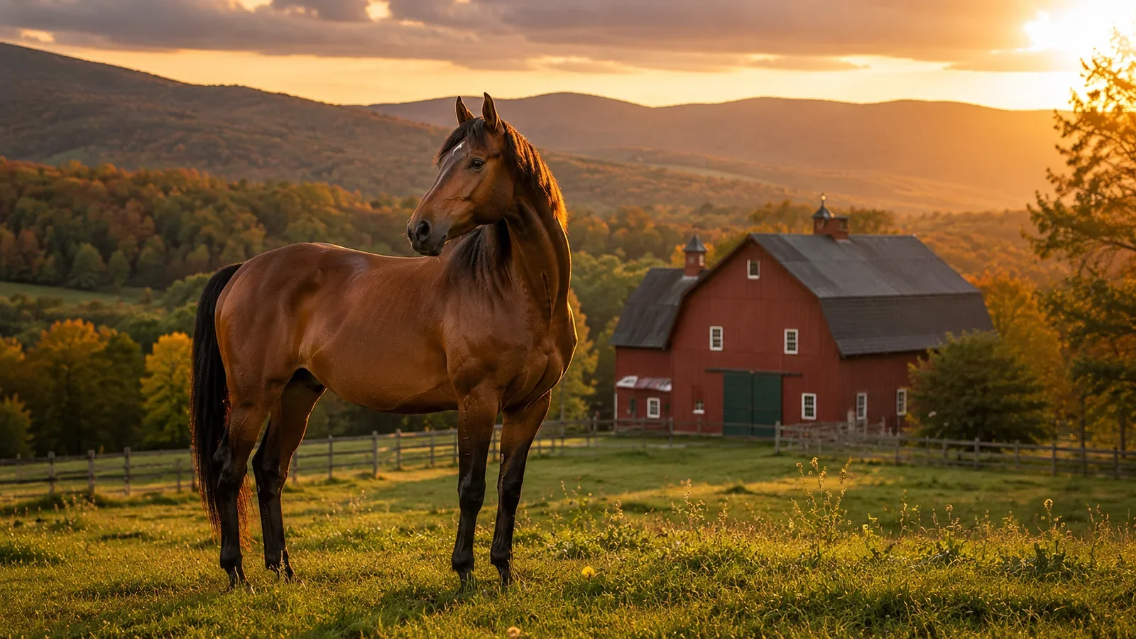Morgan horse