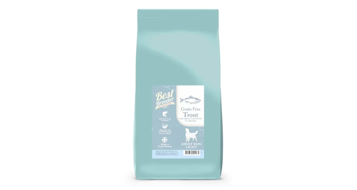 Best Breeder Grain Free Light Trout with Salmon, Sweet Potato & Asparagus 2 kg