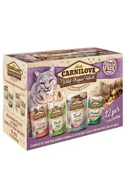 Carnilove cat pouch MULTIPACK (12x85g)