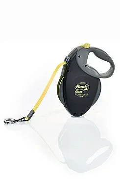 Flexi Vodítko Giant L Professional pásek 10m černo-žluté