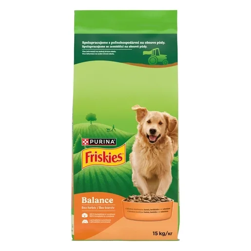 Friskies Adult Dog Balance kuře 15 kg