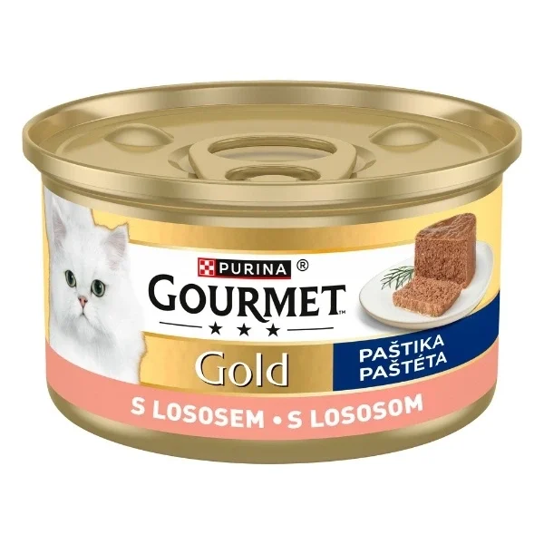 Gourmet Gold cat paštika losos 85 g