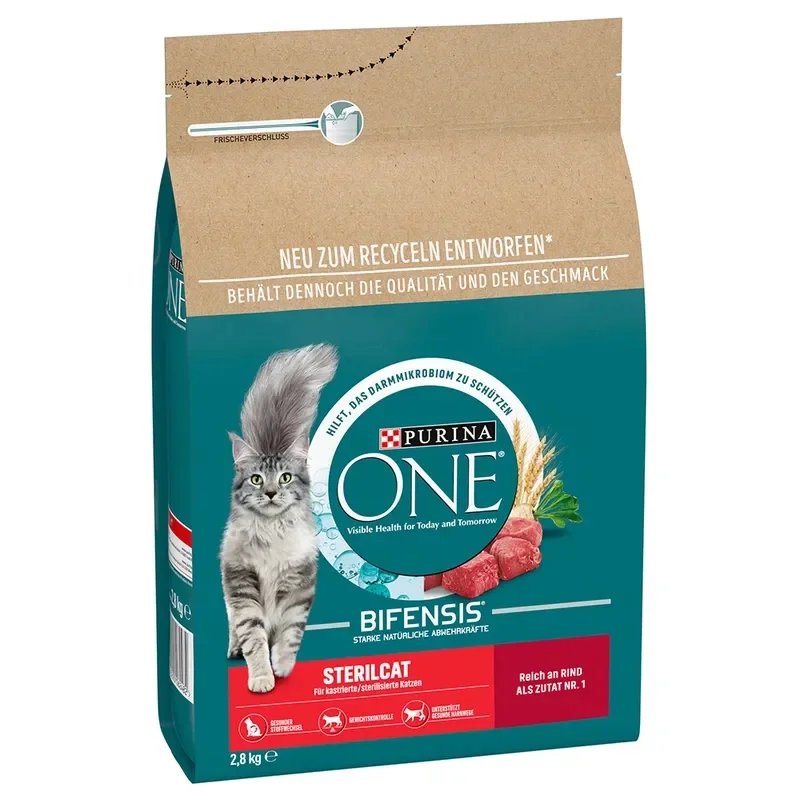 Purina ONE BIFENSIS Sterilcat s hovězím 2,8 kg