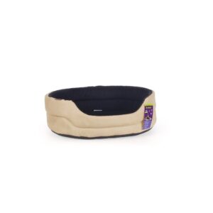 Pelíšky pro psy - béžový pelech pro psy a kočky DUO č.4 (61x51x18cm)