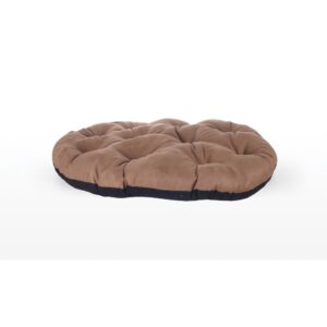 Poduška DUO č.6, hnědá (76x57cm)