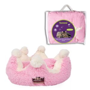 Pelíšek Princess růžovo/bílá