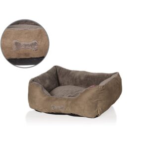 Pelíšek pro psy Softy I. hnědý