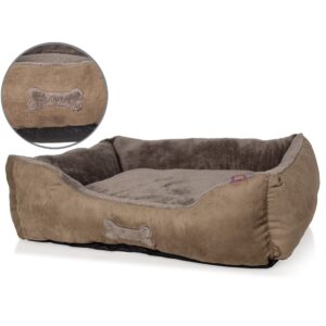 Pelíšek pro psy Softy II. hnědý