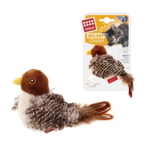 GiGwi Melody Chaser Ptáček se zvukovým čipem