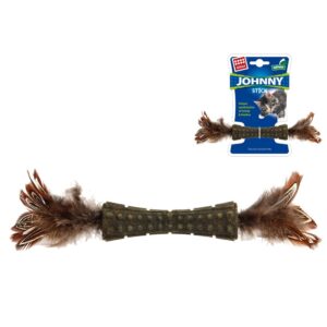 GiGwi Johnny Stick Catnip s oboustr. peříčky