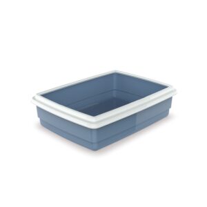 Katja Jumbo kočičí WC - záchod pro kočky - otevřený s okrajem, 54 x 40 x 14 cm