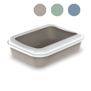 Katja Junior kočičí WC - záchod pro kočky - otevřený s okrajem, 38 x 28 x 10,5 cm