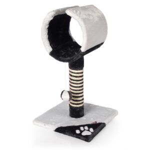 Škrabadlo a odpočívadlo pro kočky Orfeus, antracit/sv. modrá