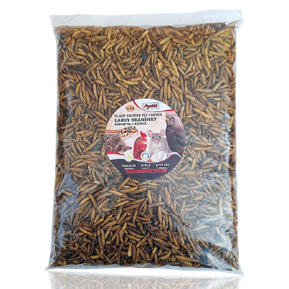 Apetit BLACK SOLDIER FLY LARVEA 500g Apetit BLACK SOLDIER FLY LARVEA 500g