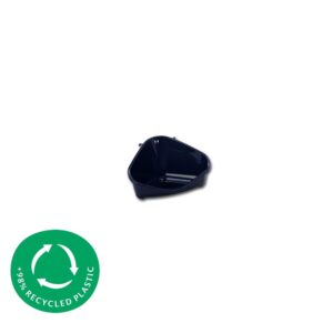 Pets Corner Tray S, Rohová toaleta pro hlodavce,18,3cm, tm.modrý