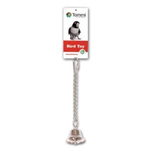 Hračka pro papoušky a jiné exoty - zvonek, 20cm
