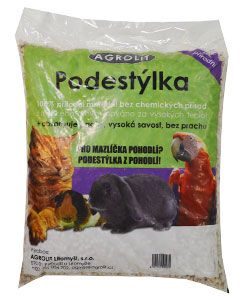Podestýlka Agrolit dřevěná lisovaná 26 litrů