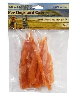 Pochoutka Kuřecí proužky měkké 80g