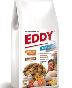 EDDY Adult Large Breed polštářky s jehněčím 8kg