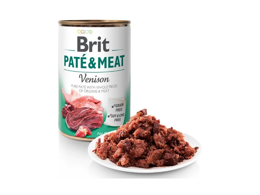 Brit Paté & Meat Venison 6x400g Brit Paté & Meat Venison 6x400g
