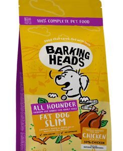 Pet Food (UK) Ltd BARKING HEADS All Hounder Fat Dog Slim Chick 2kg