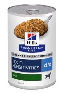 Hill's Can. PD D/D Food Sensitiv. Duck&Rice Konz. 370g