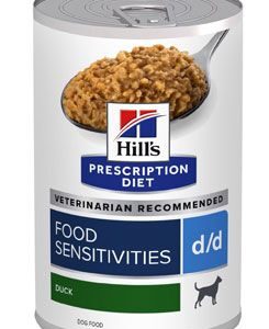 Hill’s Can. PD D/D Food Sensitiv. Duck&Rice Konz. 370g