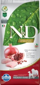N&D PRIME Dog GF Chicken & Pomegranate Puppy Medium & Maxi 12 kg