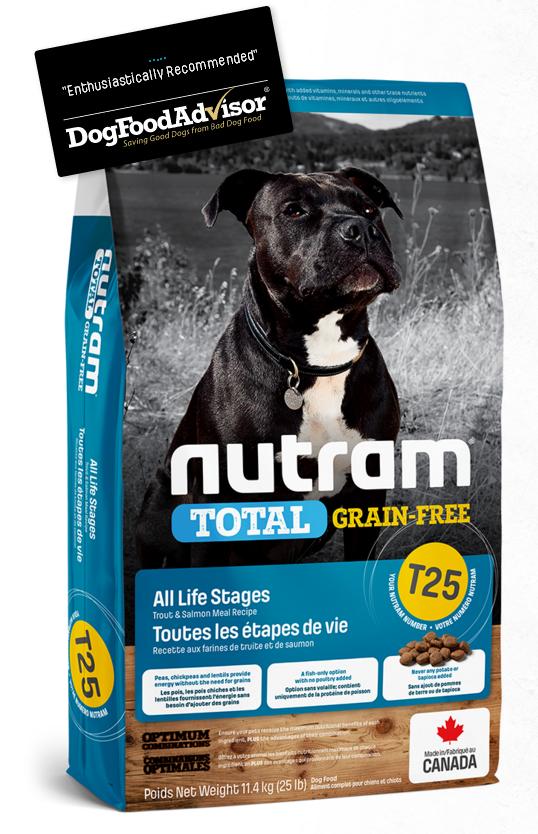 Nutram Total Dog Salmon/Trout Grain free T25 - 11,4kg Nutram Total Dog Salmon/Trout Grain free T25 - 11,4kg