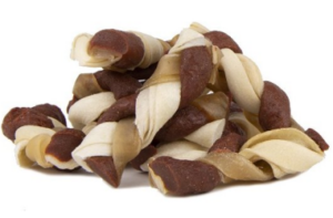 Magnum Dog Food Rawhide small braid brown 6,5cm 40ks