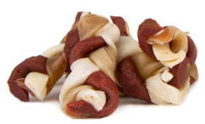 Magnum Dog Food Rawhide small braid red 6,5cm 40ks