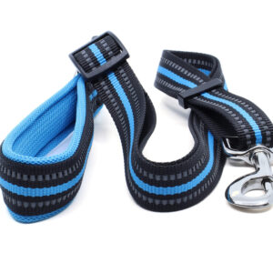 Vsepropejska Lining vodítko s podšívkou | 88-138 cm Barva: Modrá, Šířka vodítka: 3 cm