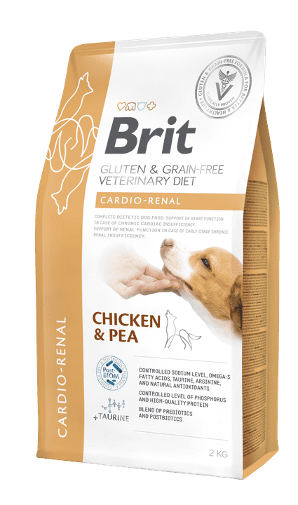 Brit Grain-Free VD Dog Cardio - Renal 2 kg Brit Grain-Free VD Dog Cardio - Renal 2 kg