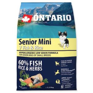 Ontario Dog Senior Mini Fish – 6,5kg
