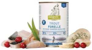 Isegrim Adult river: pstruh s pastinákem a brusinkami 800g