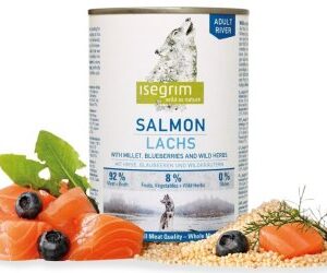 Isegrim Adult river: losos s prosem a borůvkami 400g