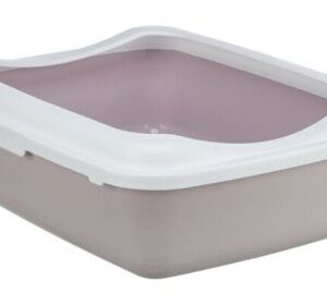 Trixie Classic toaleta pro kočky s okrajem 37x15x47cm světlá lila