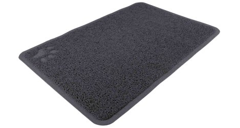 Trixie PVC předložka k WC s tlapkou šedá 40x60cm Trixie PVC předložka k WC s tlapkou šedá 40x60cm