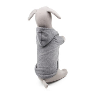 Vsepropejska Zupo mikina pro psa Barva: Šedá, Délka zad (cm): 69, Obvod hrudníku: 83 – 89 cm