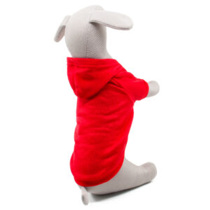 Vsepropejska Zigi červená mikina pro psa Barva: Červená, Délka zad (cm): 63, Obvod hrudníku: 77 – 83 cm