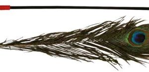 Trixie Paví péro na udici 47cm