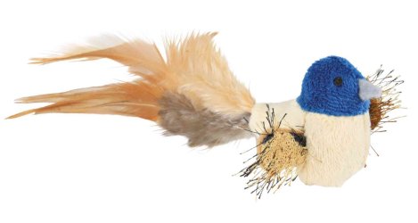 Trixie Ptáček s peřím 8cm, plyš Trixie Ptáček s peřím 8cm, plyš