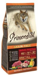 Primordial Grain Free Adult Buffalo&Mackerel 12kg
