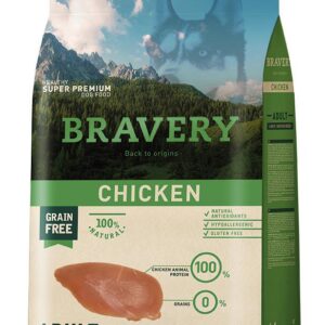 Bravery Dog Medium/Large Adult Chicken – 4kg