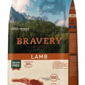 Bravery Dog Mini Adult Lamb – 2kg