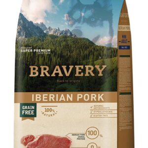 Bravery Dog Mini Adult Mini Iberian Pork – 2kg