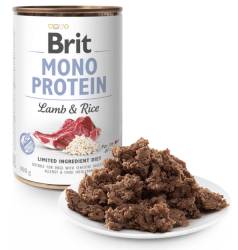 Brit Mono Protein Lamb&Brown Rice 400g