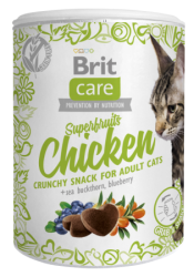 Brit Care Cat Snack Superfruits Chicken 100g