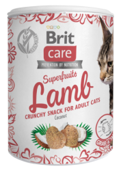 Brit Care Cat Snack Superfruits Lamb 100g